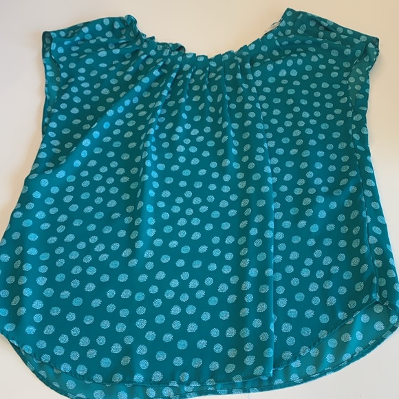 LC Lauren Conrad 100% Polyester Sleeveless Blouse, L - Picture 12 of 12